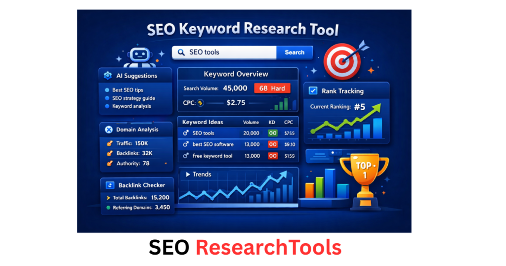 SEO keyword research tools image